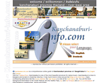 Tablet Screenshot of kanchanaburi-info.com